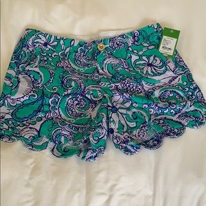 NWT Lilly Pulitzer Buttercup Shorts sz 4
